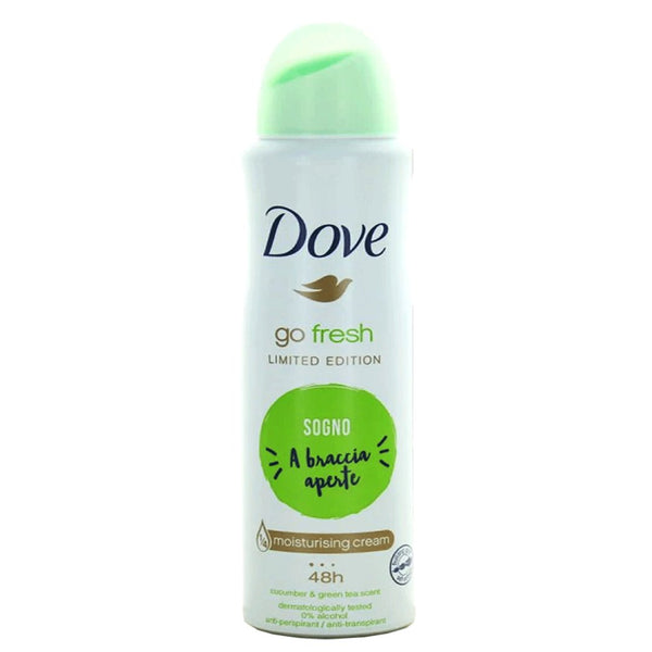 Dove Go Fresh Cucumber & Green Tea Anti-Perspirant Deodorant, 150ml - My Vitamin Store