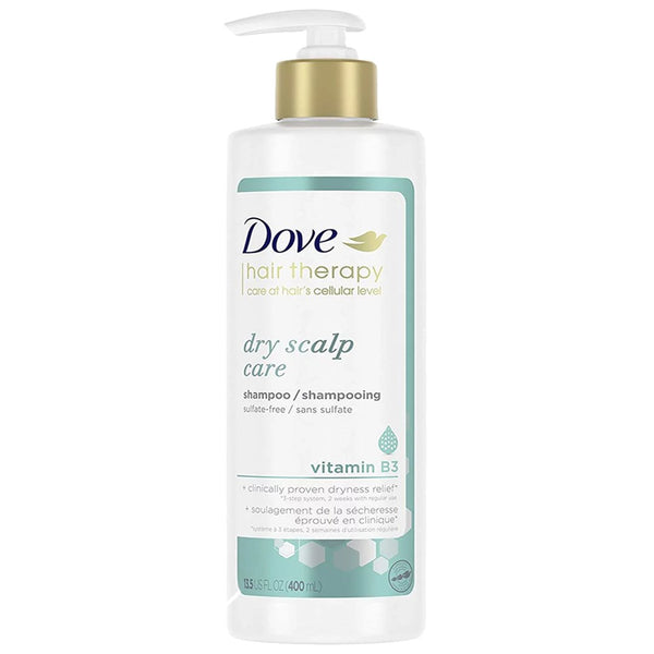 Dove Hair Therapy Dry Scalp Care Vitamin B3 Shampoo, 400ml - My Vitamin Store