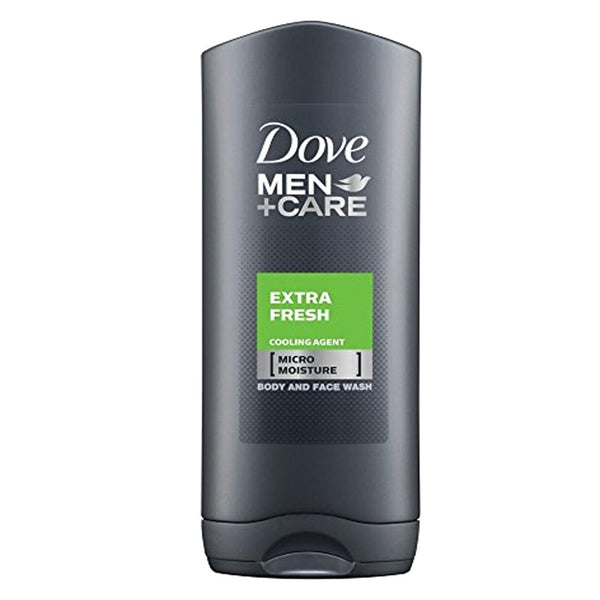 Dove Men + Care Extra Fresh Cooling Agent Body & Face Wash, 400ml - My Vitamin Store