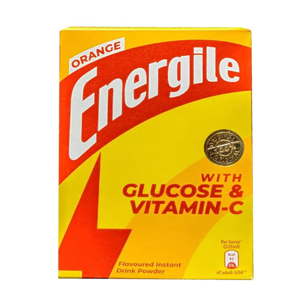 Energile Orange Energy Drink Powder with Glucose, 400g - My Vitamin Store