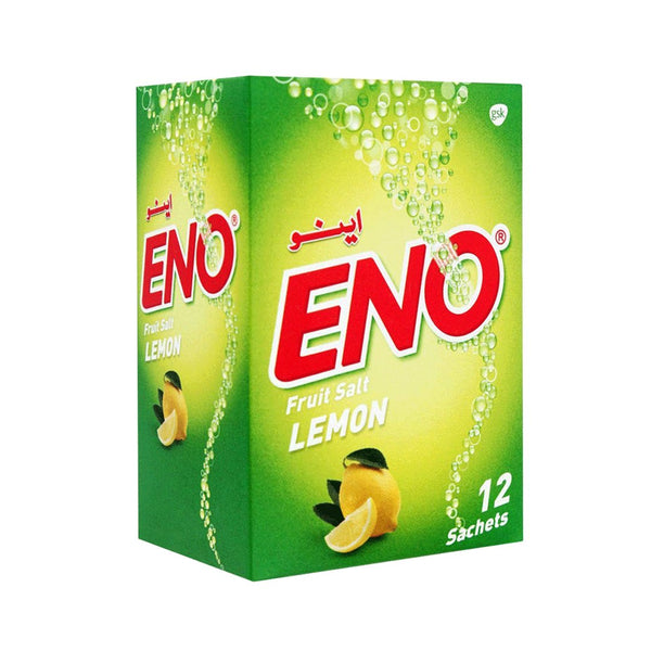 ENO Fruit Salt Sachet (Lemon), 12 Ct - My Vitamin Store