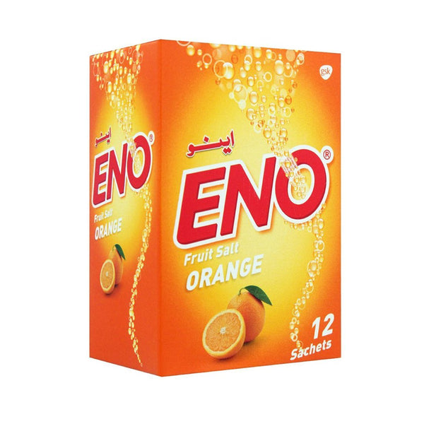 ENO Fruit Salt Sachet (Orange), 12 Ct - My Vitamin Store