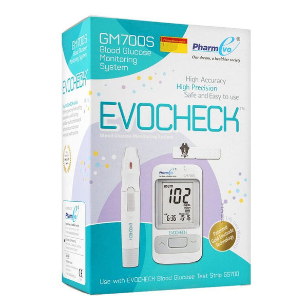 EvoCheck GM700S Blood Glucose Monitoring System - My Vitamin Store