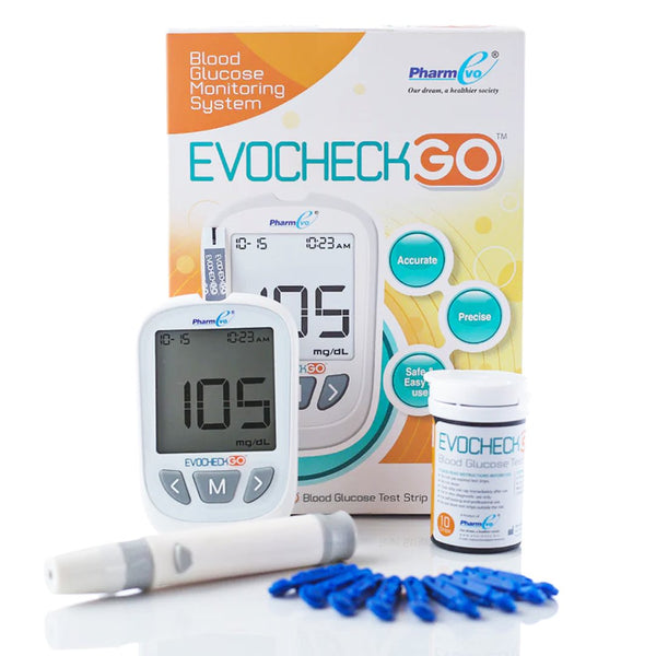EvoCheck Go Blood Glucose Monitor - My Vitamin Store