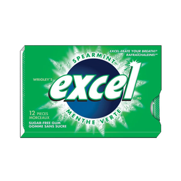 Excel Spearmint Sugar Free Chewing Gum - My Vitamin Store