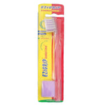 Ezigrip Kombat Klear Medium Toothbrush (Purple), 1 Ct - My Vitamin Store