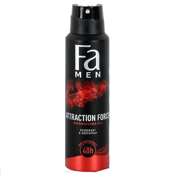 Fa Men Attraction Force 48H Deodorant Spray, 200ml - My Vitamin Store