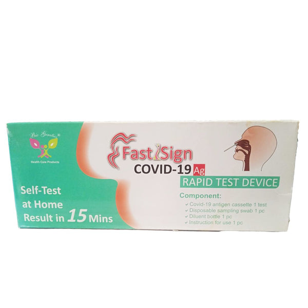 Fast Sign Covid-19 Rapid Test Device, 1 Ct - My Vitamin Store