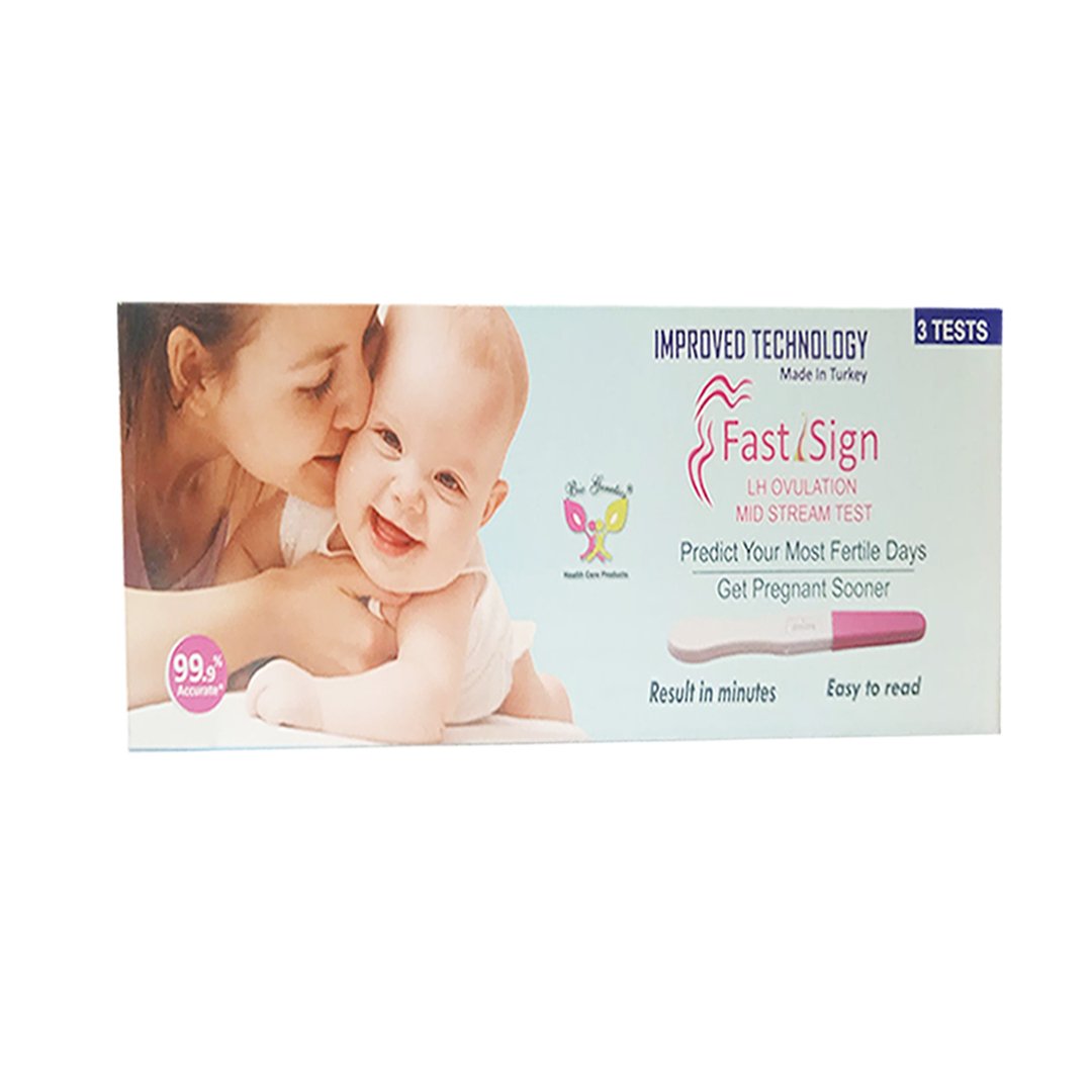 Buy Fast Sign Ovulation Test Kit, 3 Ct Online in Pakistan My Vitamin
