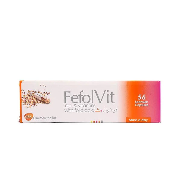 FefolVit Capsules, 56 Ct - GSK - My Vitamin Store
