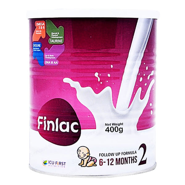 Finlac 2 Follow Up Formula, 400g - ICU First - My Vitamin Store