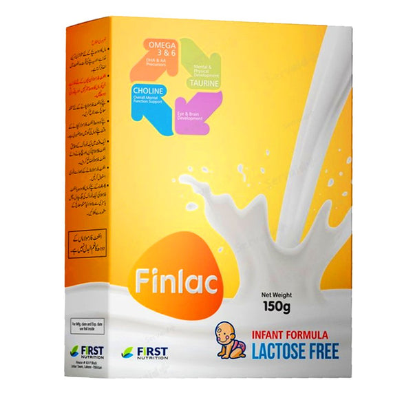 Finlac Lactose Free Infant Formula, 150g - ICU First - My Vitamin Store
