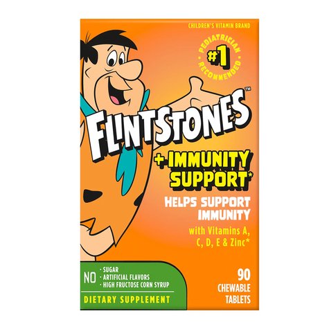 Flintstones + Immunity Support Chewables Multivitamin, 90 Ct - My Vitamin Store