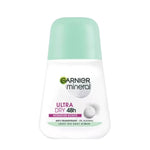 Garnier Mineral Ultra Dry 48H Anti-Perspirant Deodorant Roll on, 50ml - My Vitamin Store