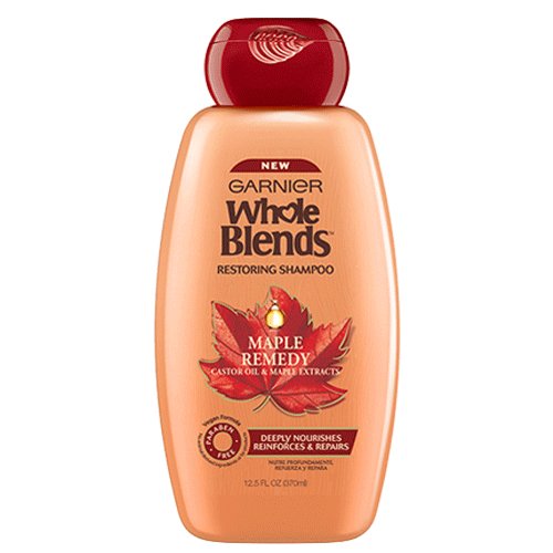 Garnier Whole Blends Restoring Shampoo with Maple Remedy, 370ml - My Vitamin Store