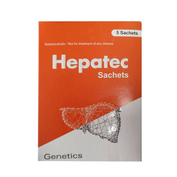 Genetics Hepatec, 5 Sachets - My Vitamin Store