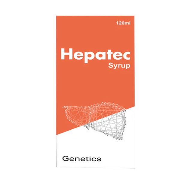 Genetics Hepatec Syrup, 120ml - My Vitamin Store