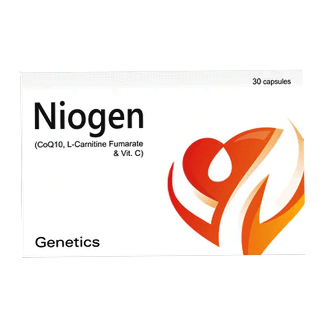 Buy Genetics Niogen, 30 Ct Online in Pakistan | My Vitamin Store - Heart Support Supplement Buy Genetics Niogen, 30 Ct Online in Pakistan | My Vitamin Store - Heart Support Supplement