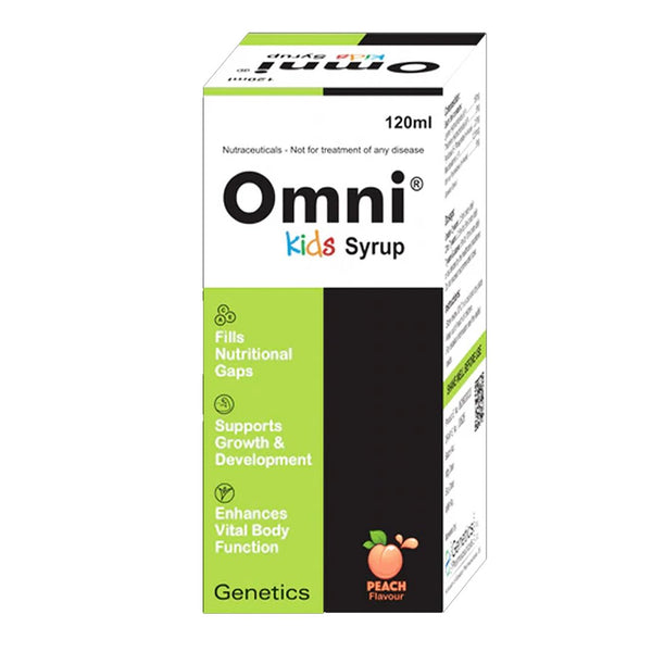 Genetics Omni Kids Syrup, 120ml - My Vitamin Store