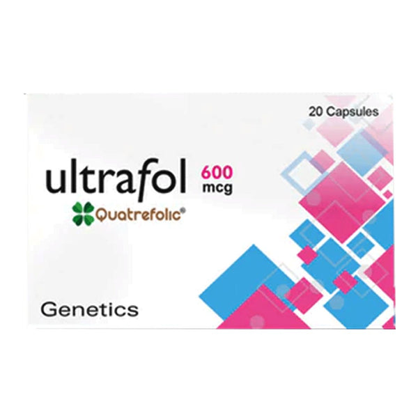 Genetics Ultrafol 600mcg, 20 Ct - My Vitamin Store