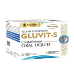 Gluvit-S Oral Liquid Glutathione, 15 Shots - Asra Derm - My Vitamin Store