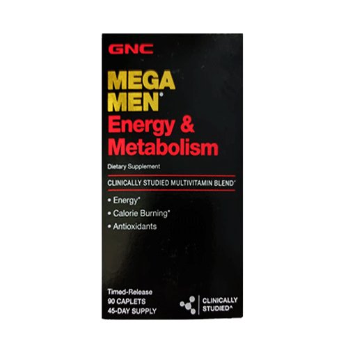 GNC Mega Men Energy & Metabolism, 90 Ct - My Vitamin Store