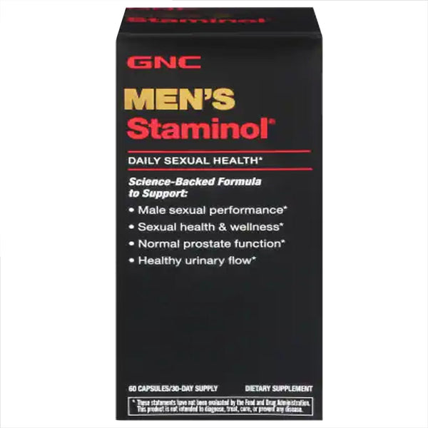 GNC Men's Staminol, 60 Ct - My Vitamin Store