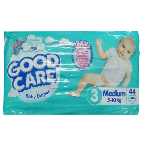 Good Care Baby Diaper Size 3 (Medium), 44 Ct - My Vitamin Store