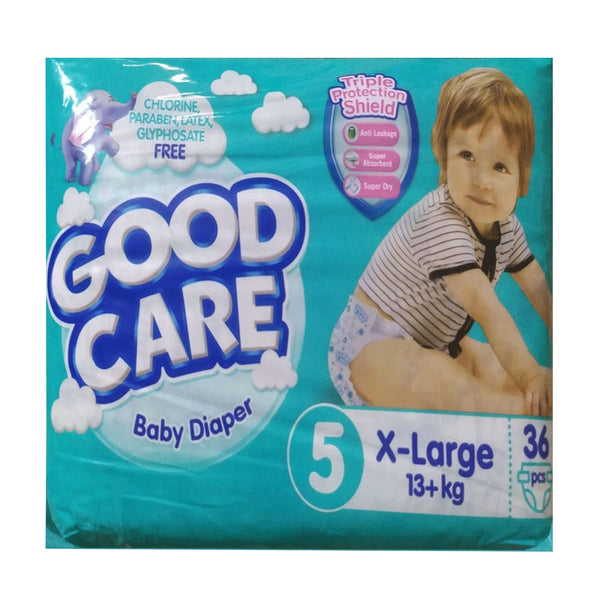 Good Care Baby Diaper Size 5 (X-Large), 36 Ct - My Vitamin Store