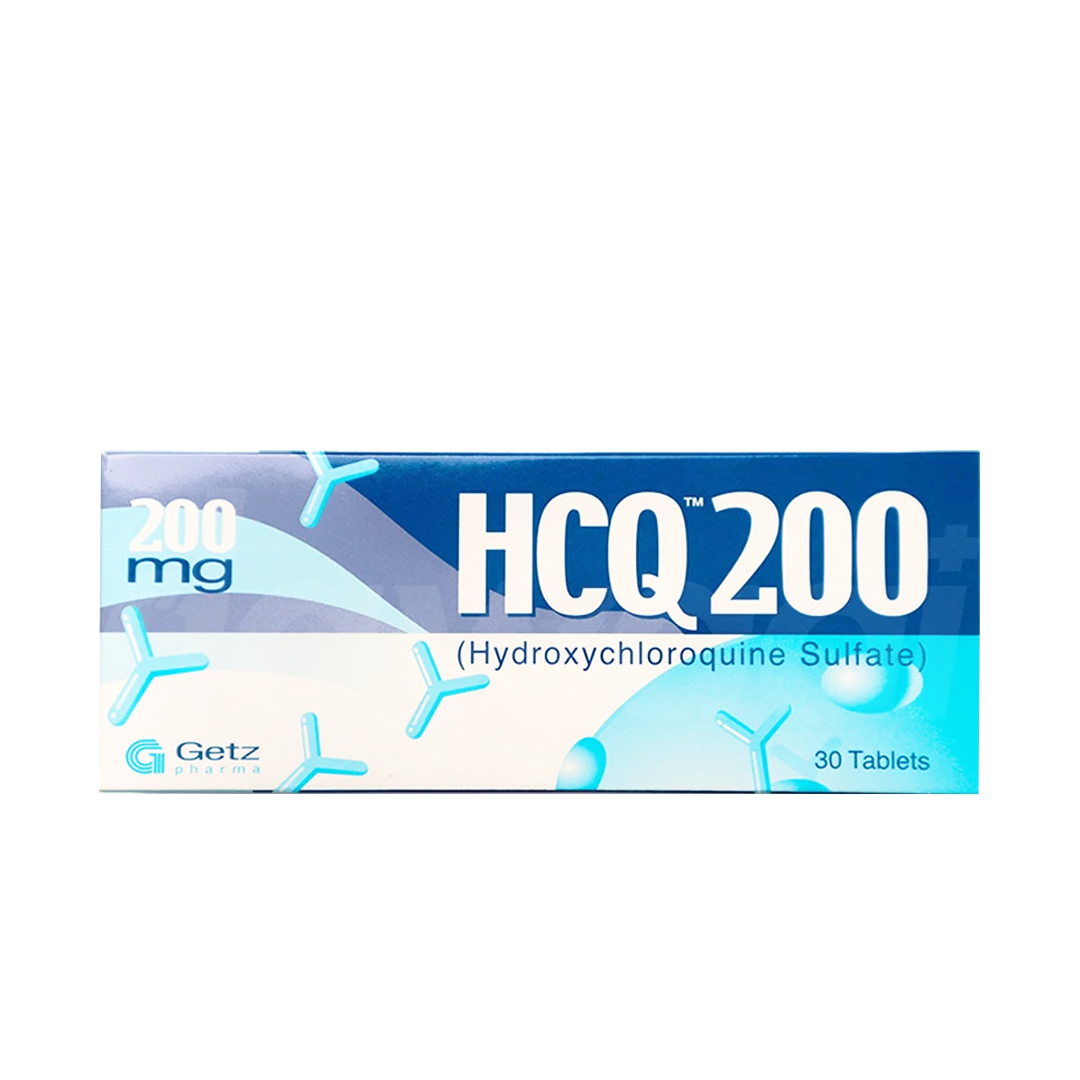 HCQ 200 200mg, 30 Ct - Getz Pharma