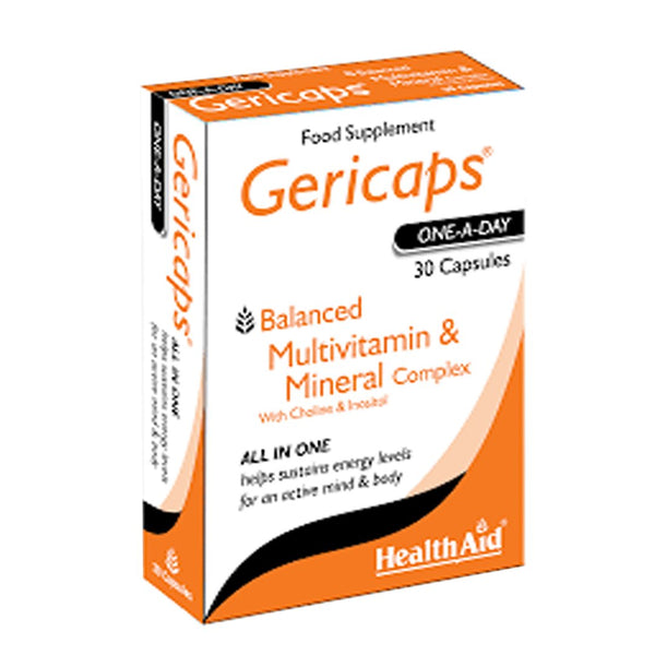 HealthAid Gericaps, 30 Ct - My Vitamin Store