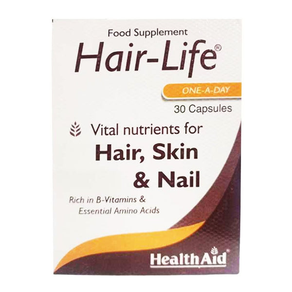 HealthAid Hair-Life, 30 Ct - My Vitamin Store