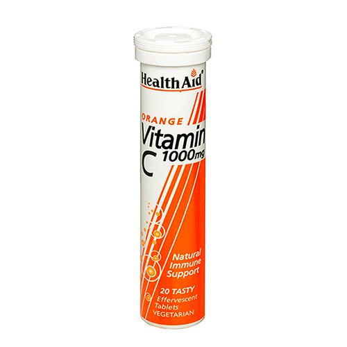 HealthAid Vitamin C 1000mg Effervescent (Orange) - My Vitamin Store