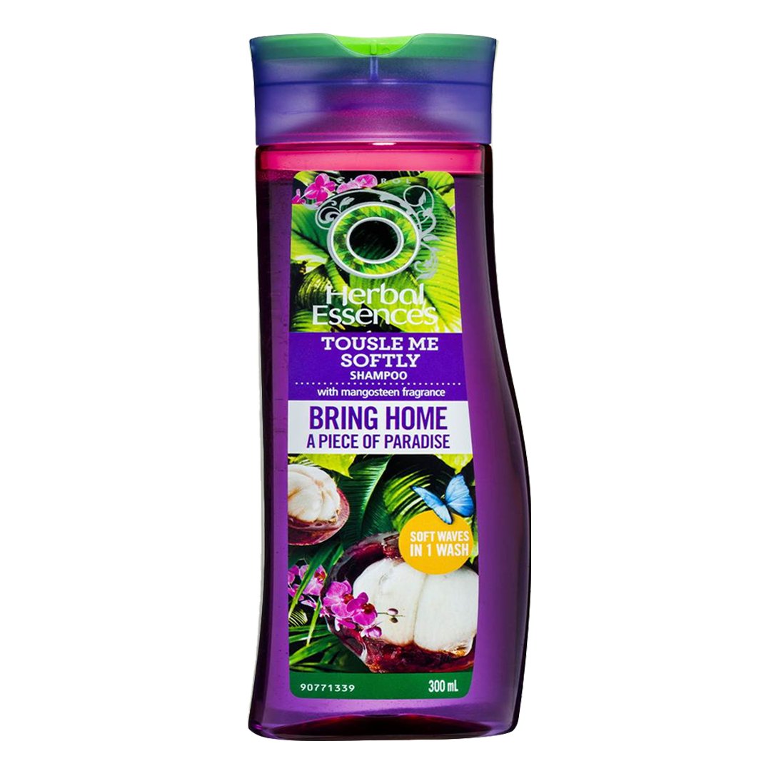 Herbal Essences Tousle Me Softly Shampoo with Mangosteen Fragrance, 300ml - My Vitamin Store