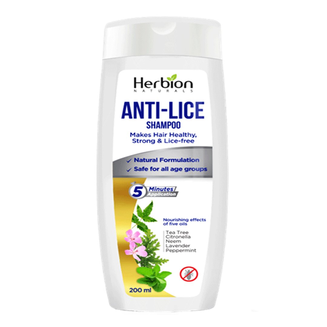 Herbion Anti-Lice Shampoo, 200ml - My Vitamin Store