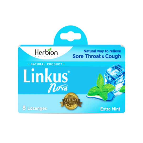 Herbion Linkus Nova Extra Mint Lozenges, 8 Ct - My Vitamin Store