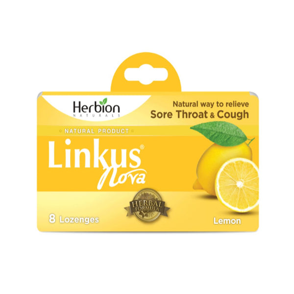 Herbion Linkus Nova Lemon Lozenges, 8 Ct - My Vitamin Store