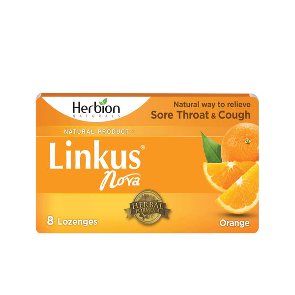 Herbion Linkus Nova Orange Lozenges, 8 Ct - My Vitamin Store