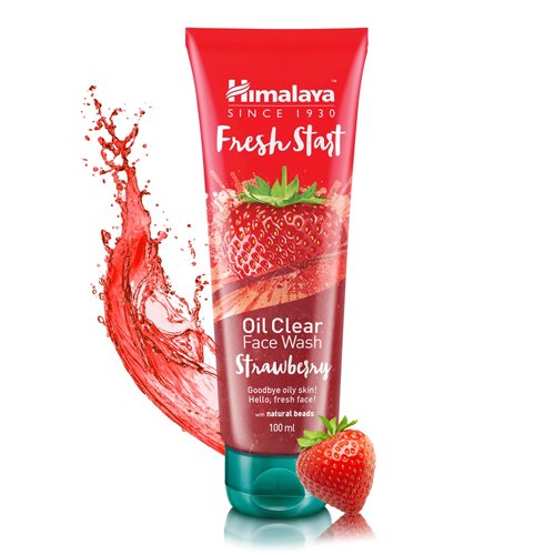Himalaya Fresh Start Oil-Clear Face Wash (Strawberry) - My Vitamin Store
