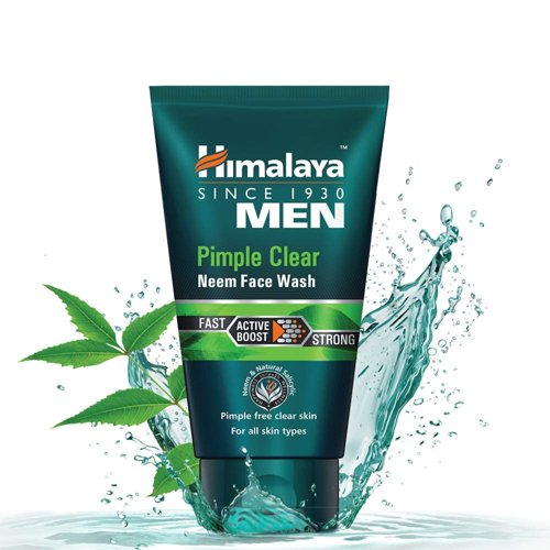 Himalaya Men Pimple Clear Neem Face Wash, 100ml - My Vitamin Store
