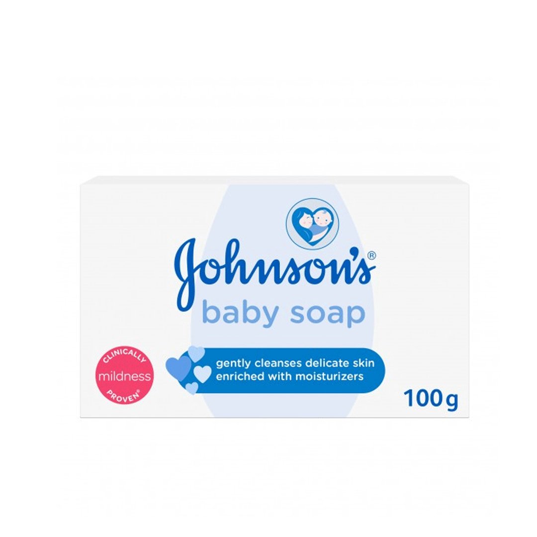 Johnson's Baby White Soap, 100g - My Vitamin Store