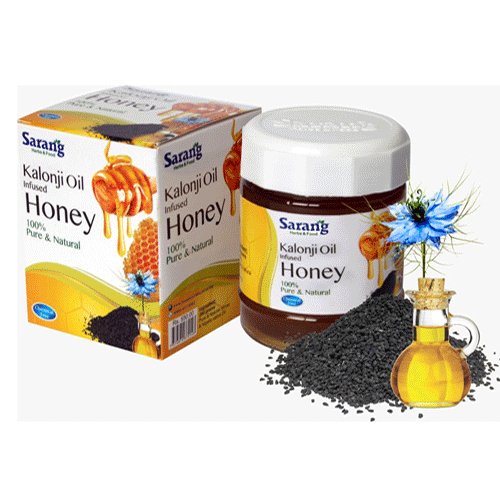 Kalonji Oil Infused Honey, 200g - Sarang - My Vitamin Store