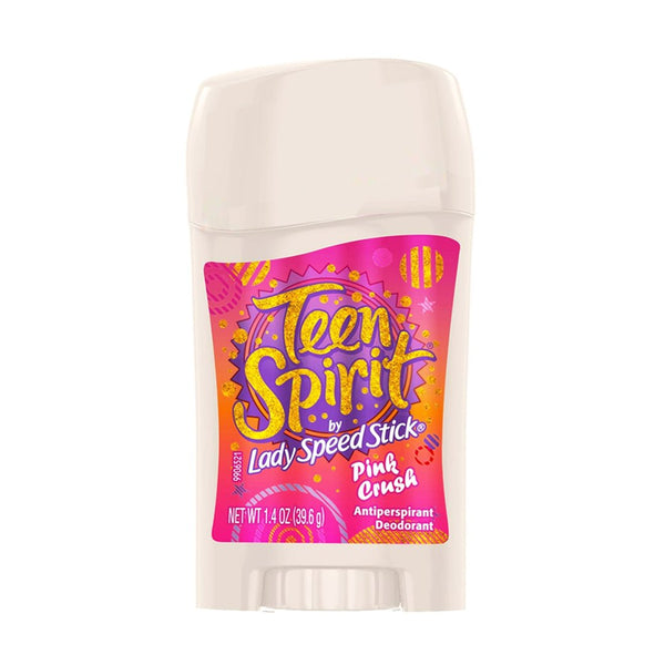 Lady Speed Stick Teen Spirit Pink Crush Antiperspirant Deodorant, 39.6g - My Vitamin Store