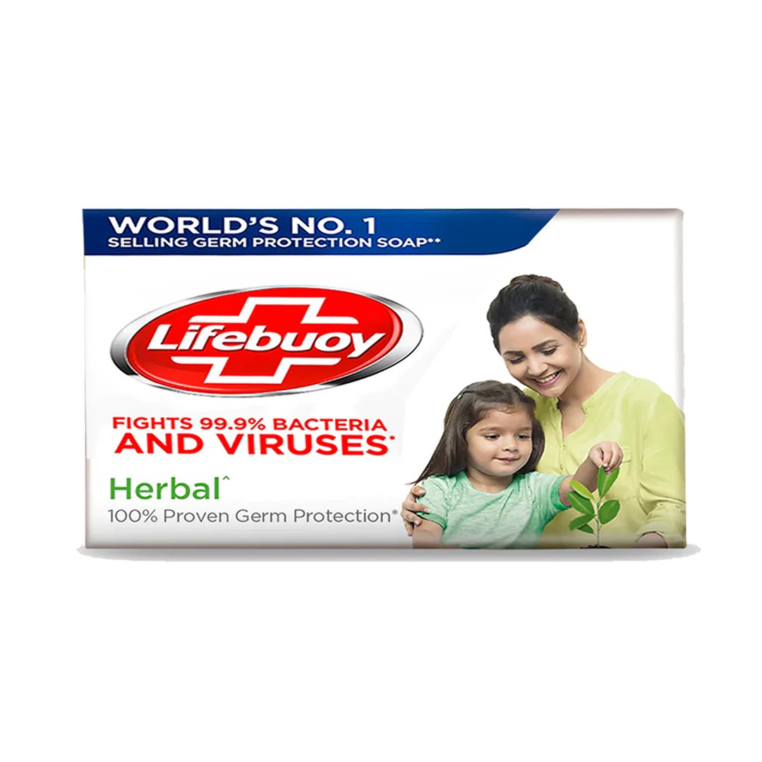 Lifebuoy Herbal Soap Bar, 128g - My Vitamin Store