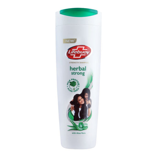 Lifebuoy Herbal Strong Shampoo with Milk Protein & Aloe Vera, 370 ml - My Vitamin Store