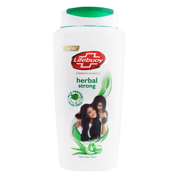 Lifebuoy Herbal Strong Shampoo with Milk Protein & Aloe Vera, 650 ml - My Vitamin Store