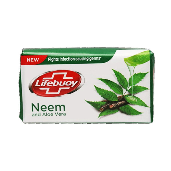 Lifebuoy Neem and Aloe Vera Soap Bar, 128g - My Vitamin Store