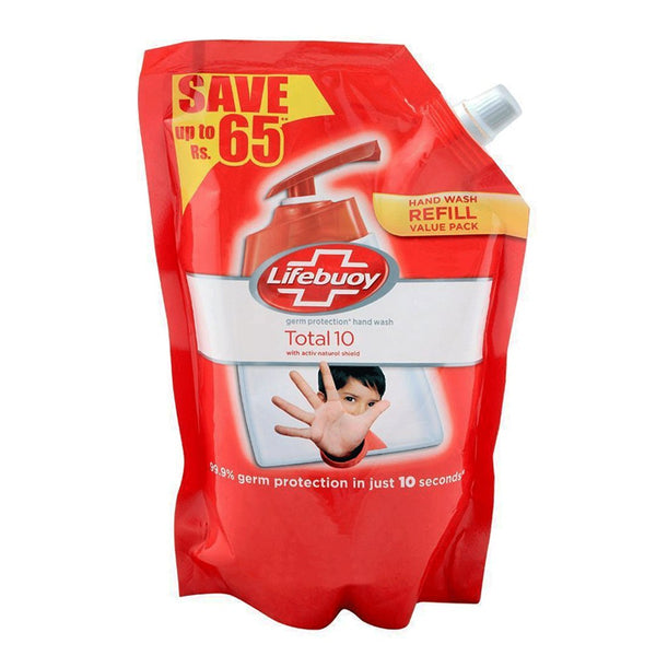 Lifebuoy Total 10 Hand Wash Refill, 450ml - My Vitamin Store