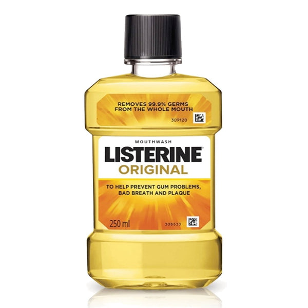 Listerine Antiseptic Mouthwash Original, 250ml - My Vitamin Store