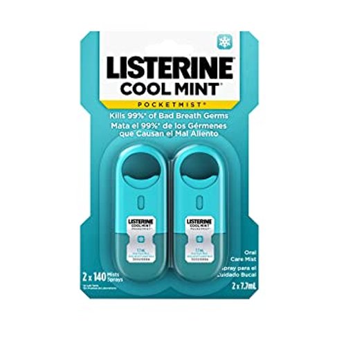 Listerine Pocketmist® Cool Mint Breath Spray Twin Pack - My Vitamin Store